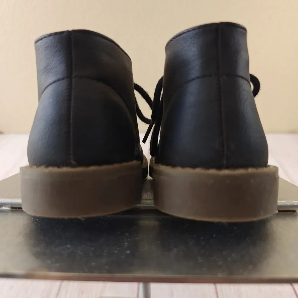 The Children's Place Toddler Boys Lace Up Boots - black sz 8